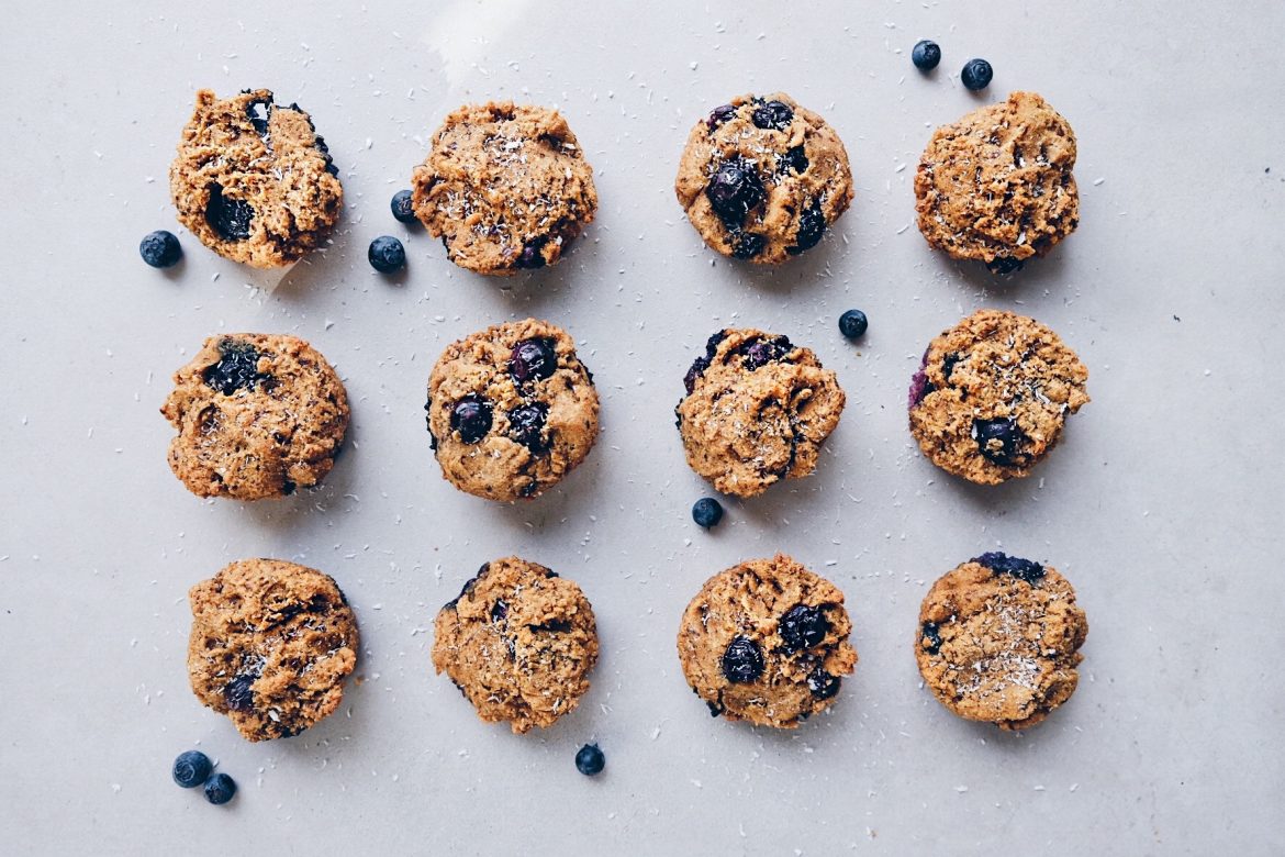 Vegan Paleo Blueberry Protein Muffins Wu Haus