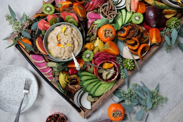 The Perfect Holiday Party Spread + Caramelized Fennel Dip - Wu Haus